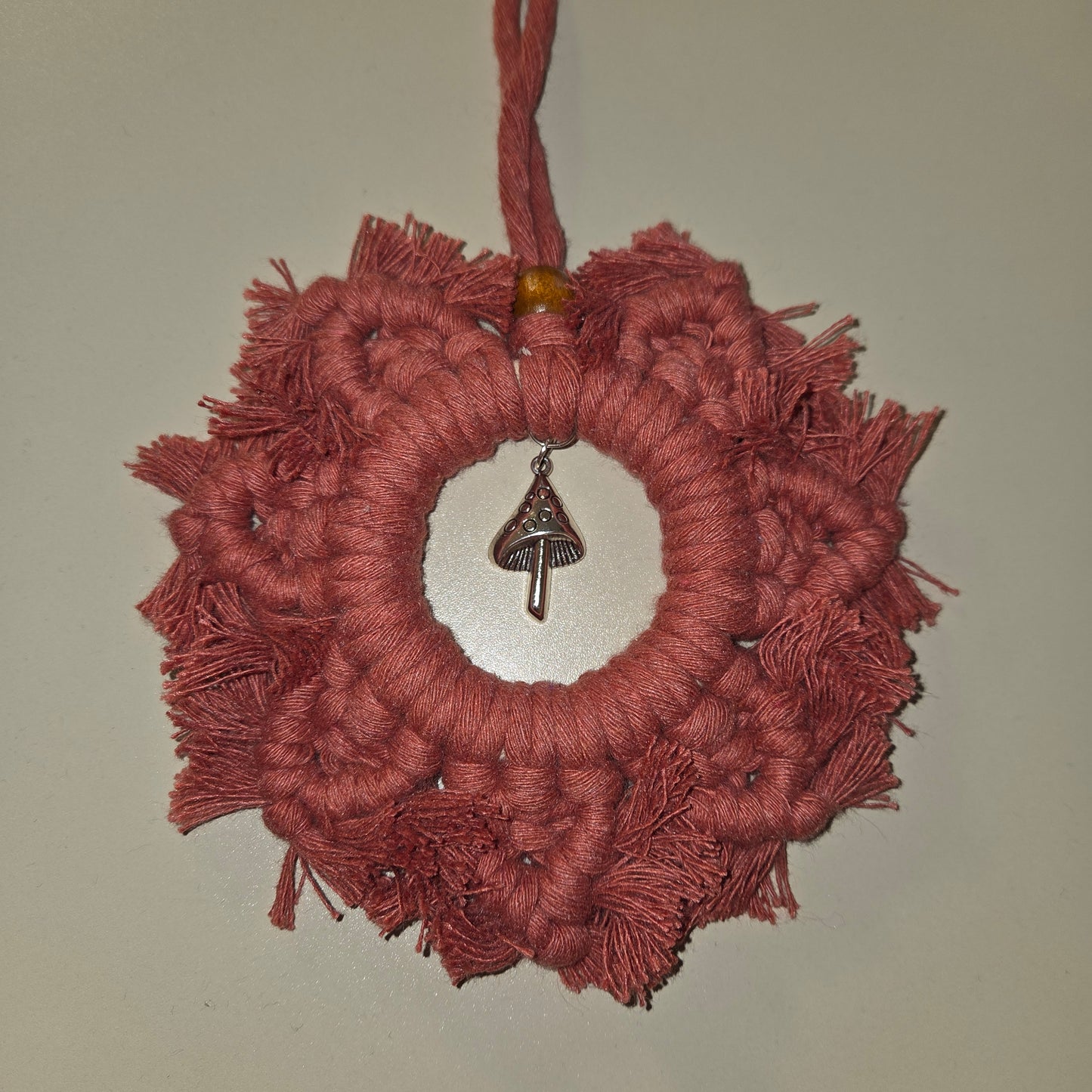 Crocheted Pendant Flowers