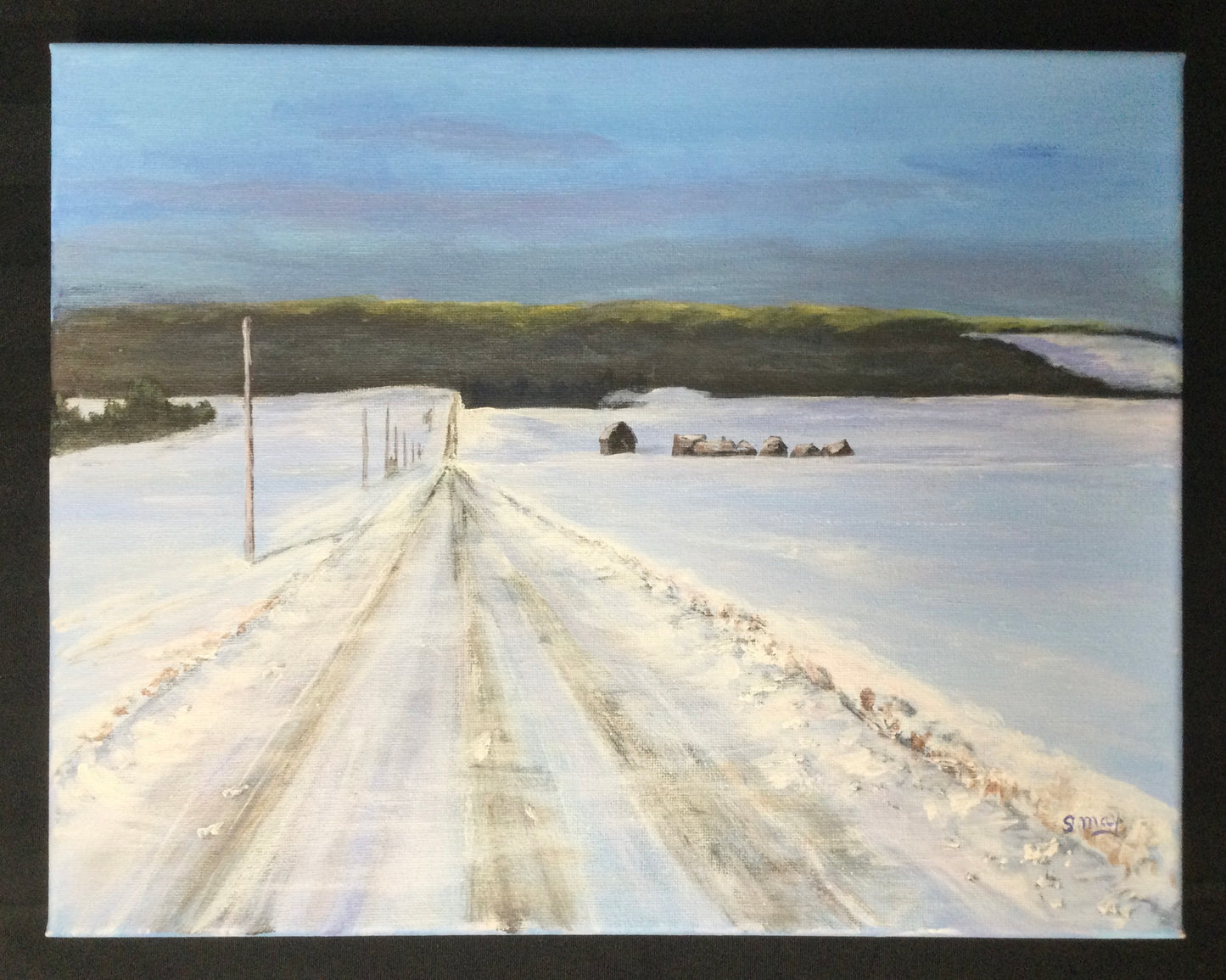 “Thunder Hill - Let’s Go Skiing!” Swan River Valley - by Suzanne May