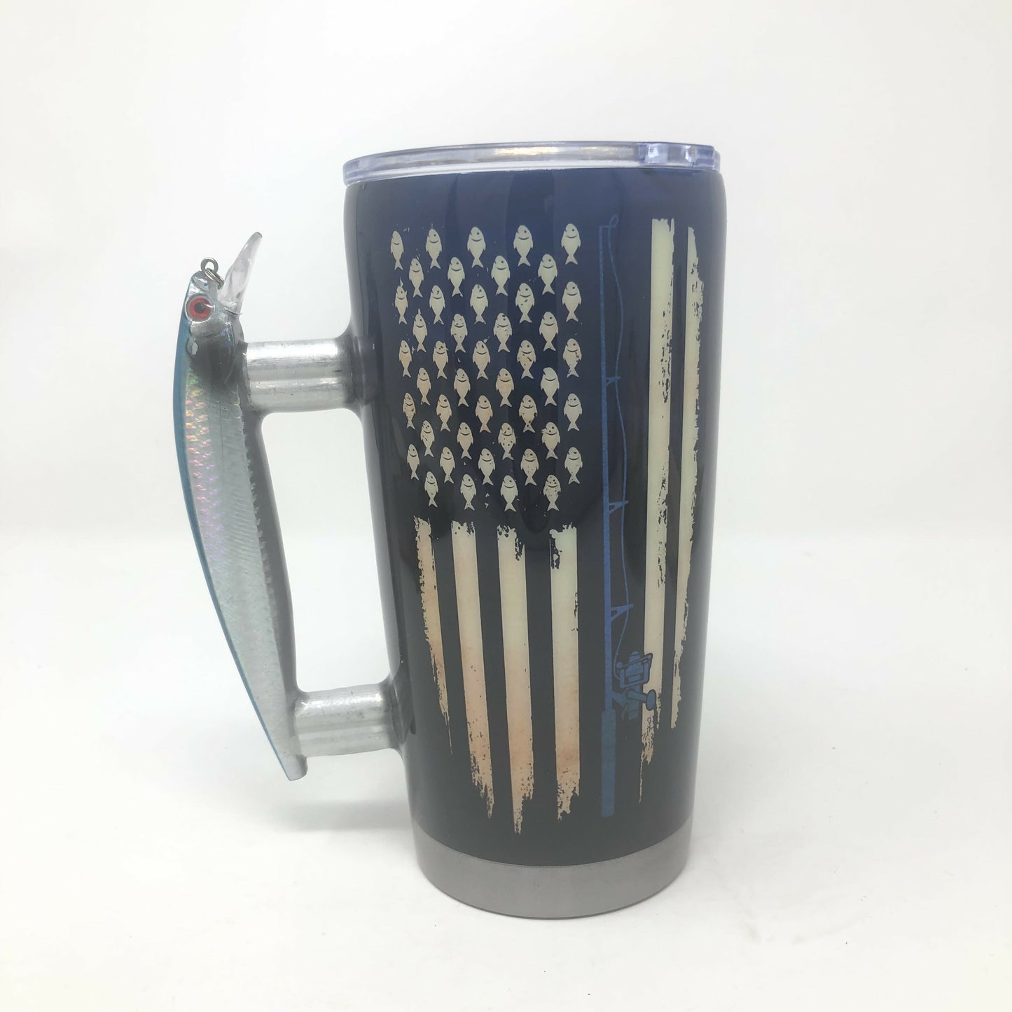 Can't Work Fishing Travel Mug