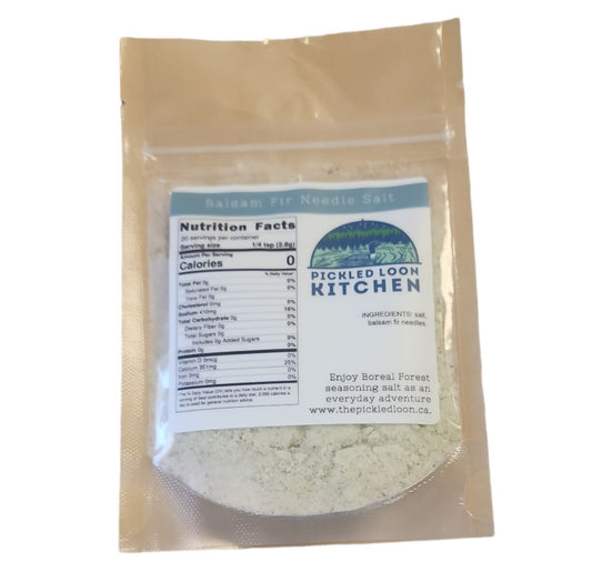 Balsam Fir Needle Salt