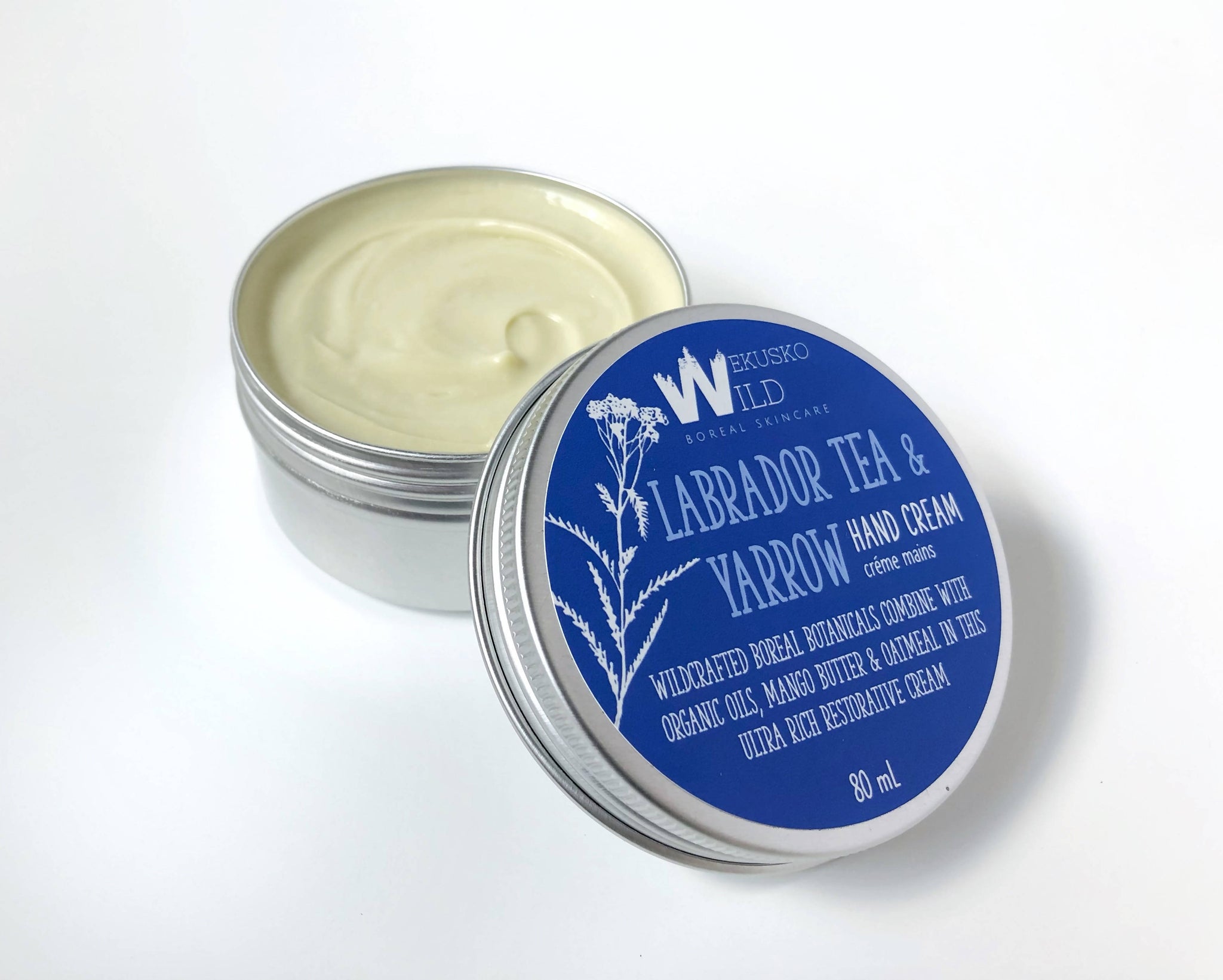 Labrador tea & yarrow hand cream - WEKUSKO WILD Boreal Skincare