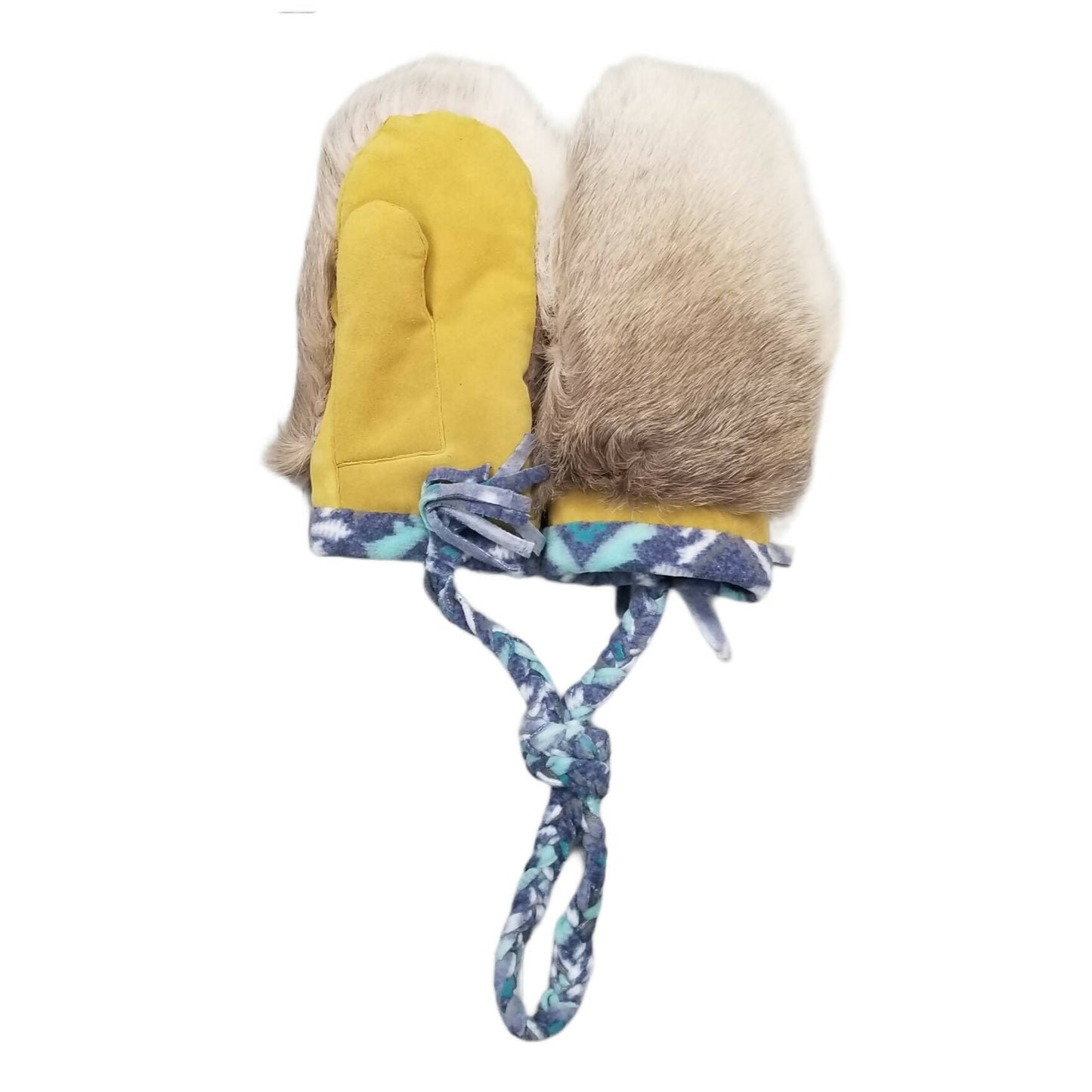 Caribou Fur Mitts