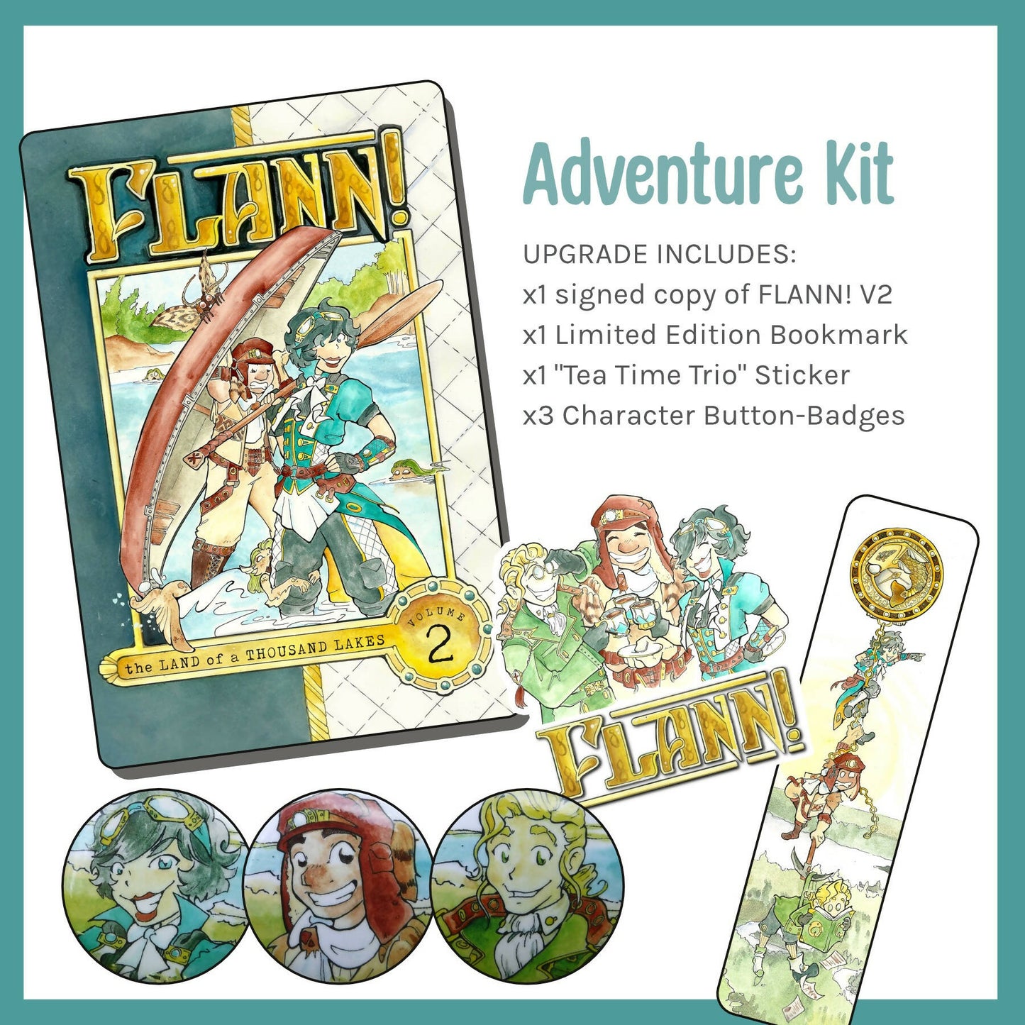 FLANN! Volume 2 - The Land of a Thousand Lakes by Danita Stallard