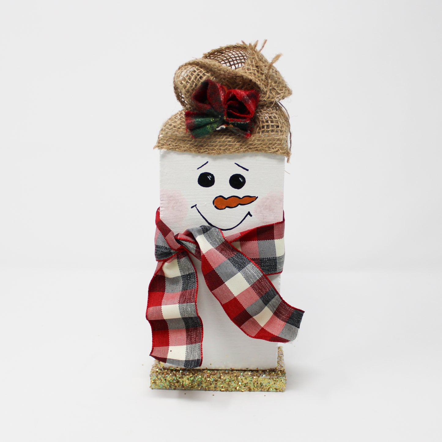 Wooden Snowman