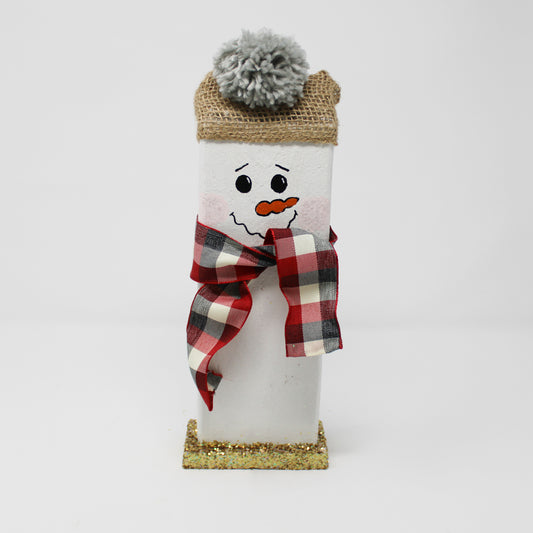 Wooden Snowman