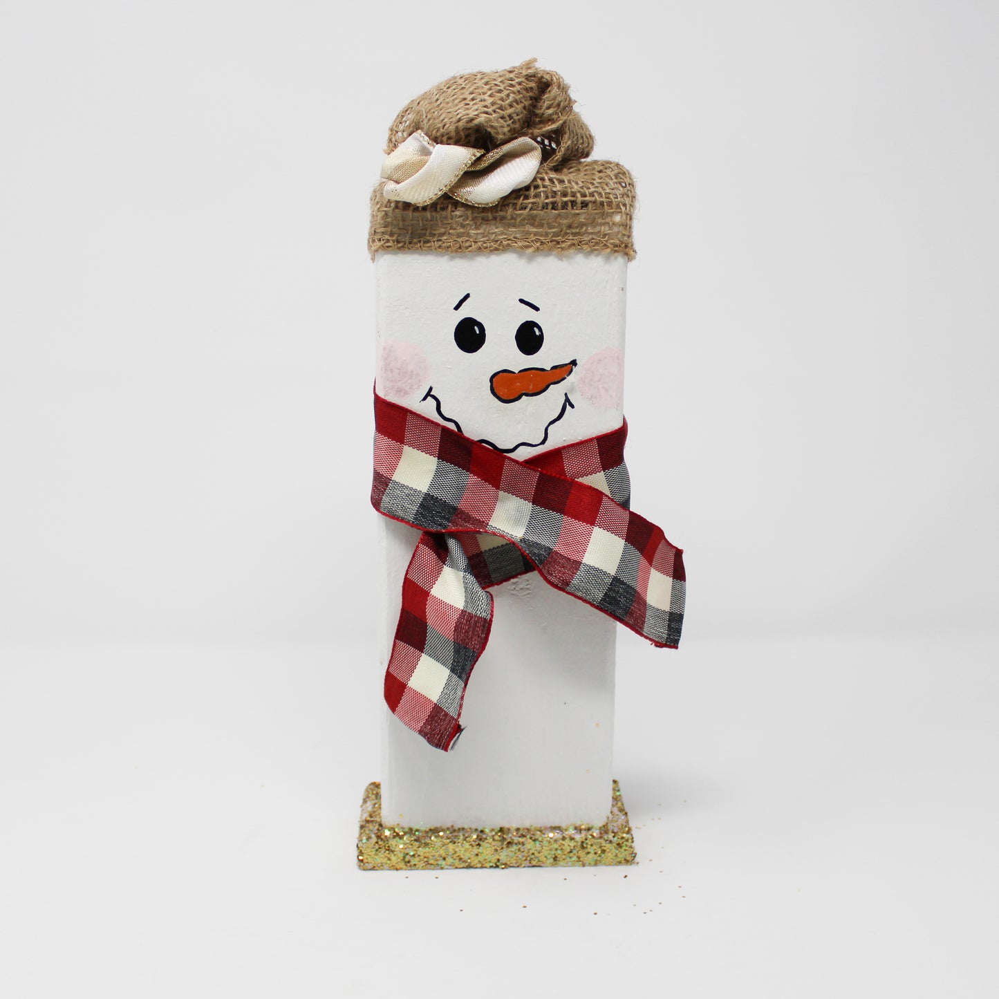Wooden Snowman