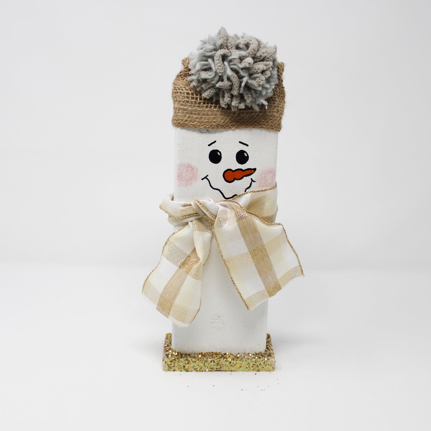 Wooden Snowman