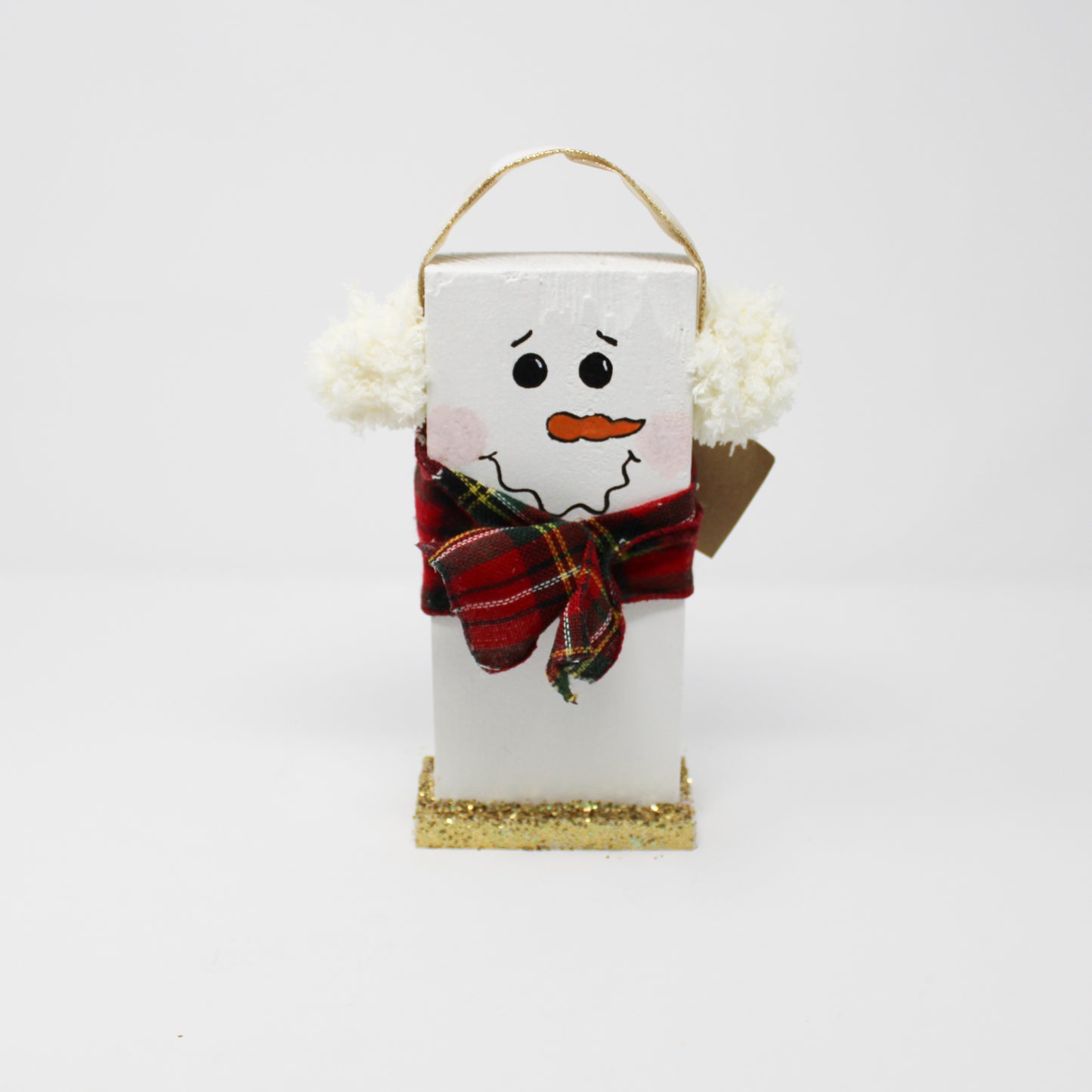 Wooden Snowman
