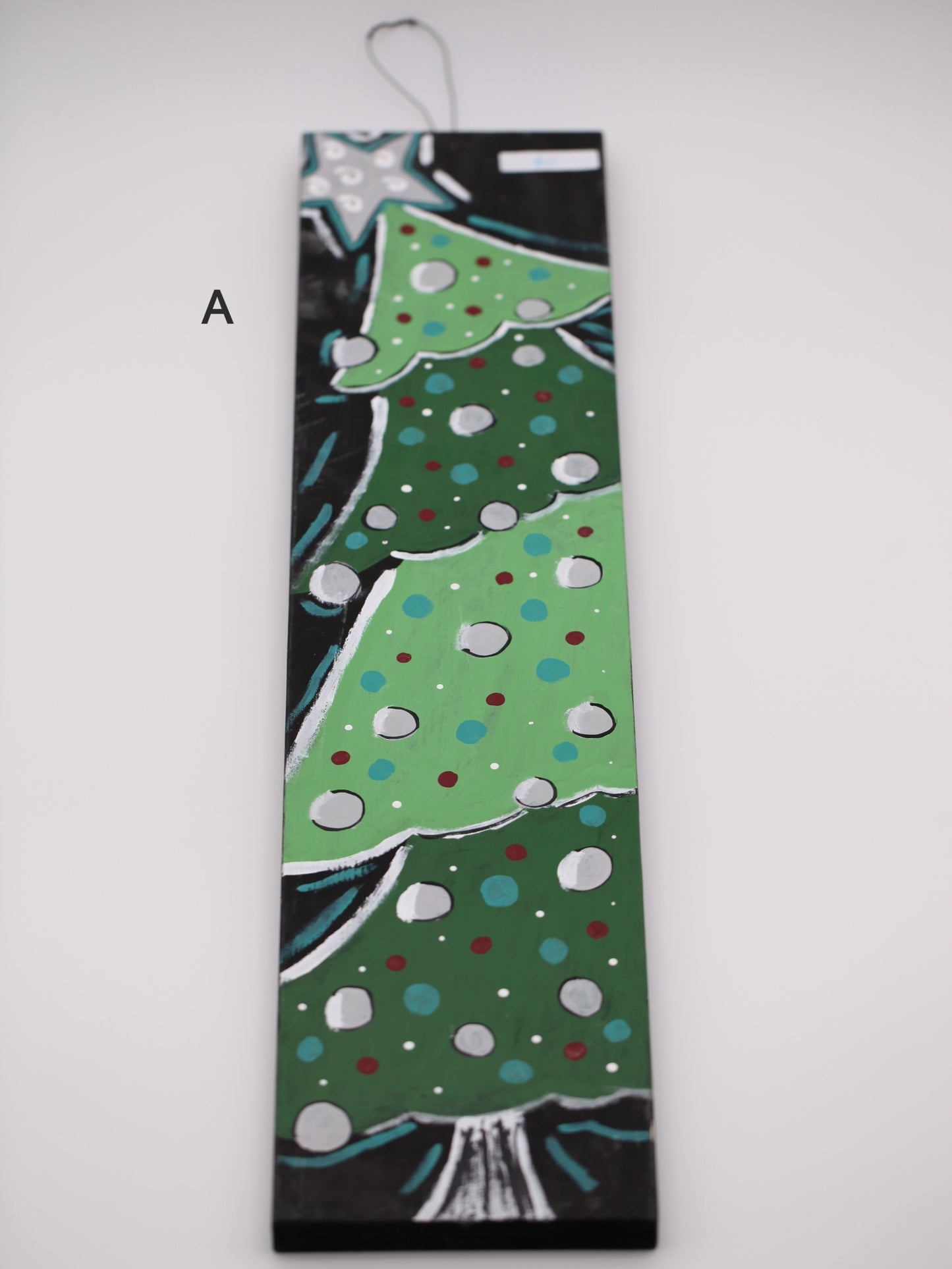 Christmas Tree Wood Sign