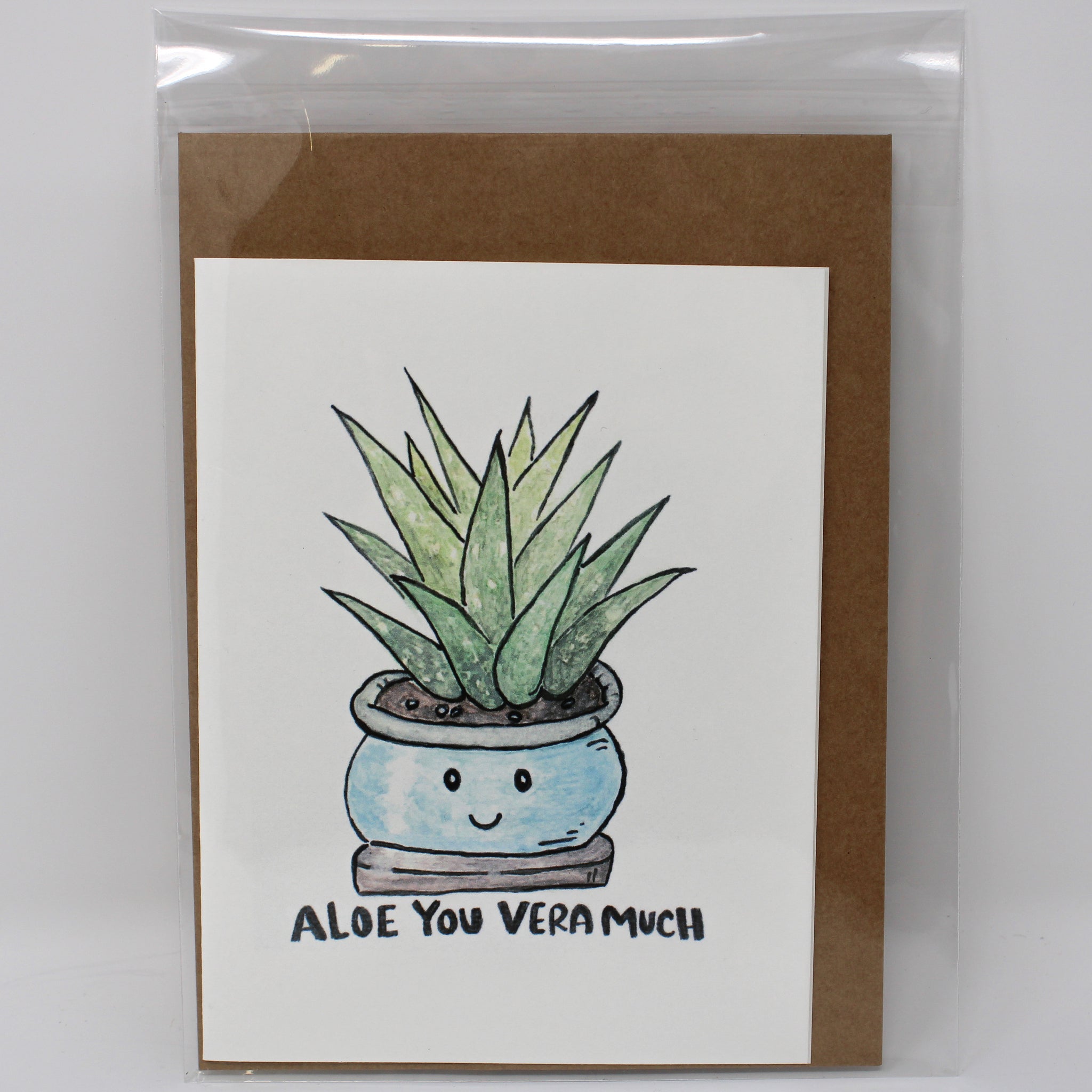 Aloe you Vera much greeting card