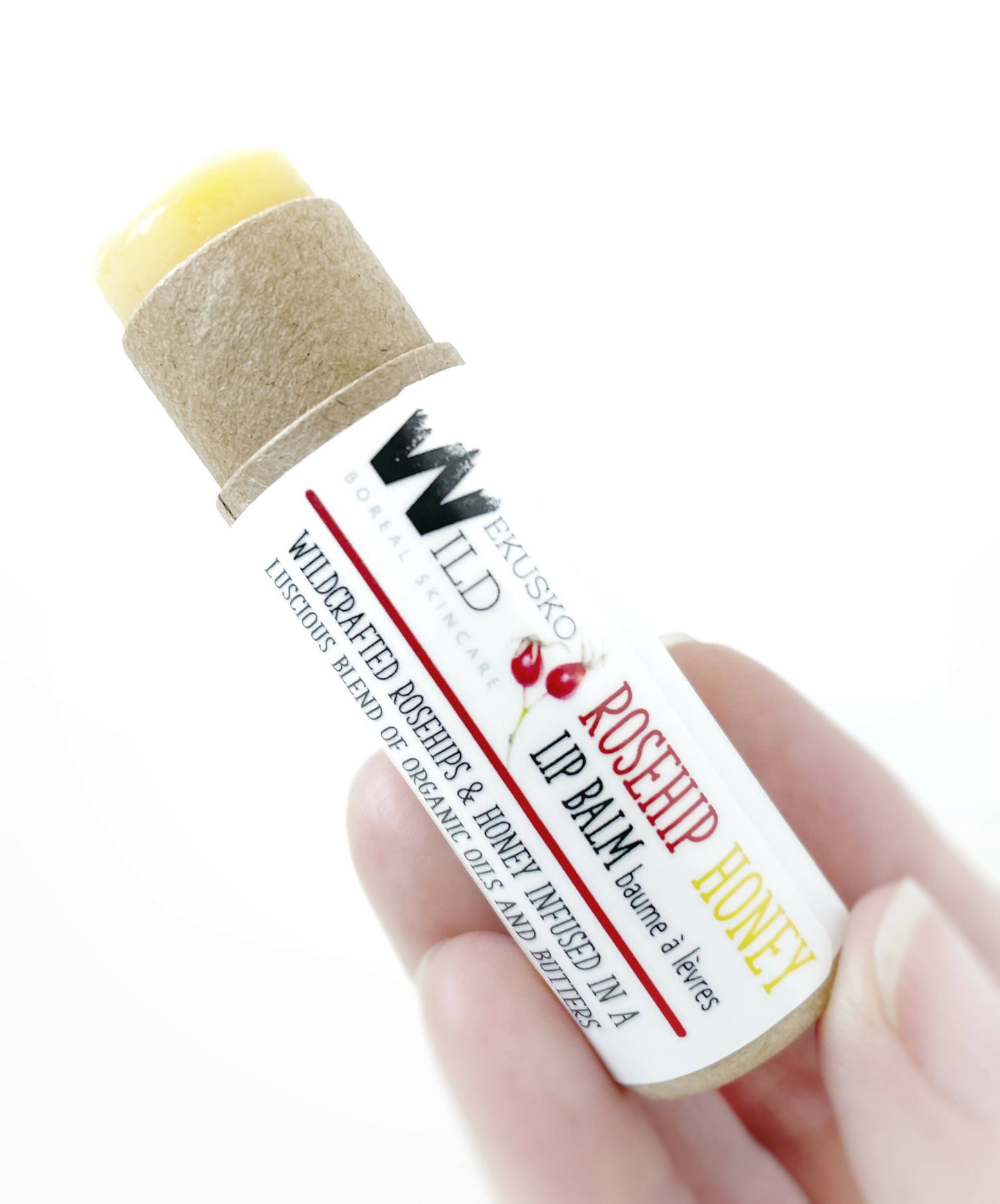 seasonal organic lipbalms - WEKUSKO WILD boreal skincare