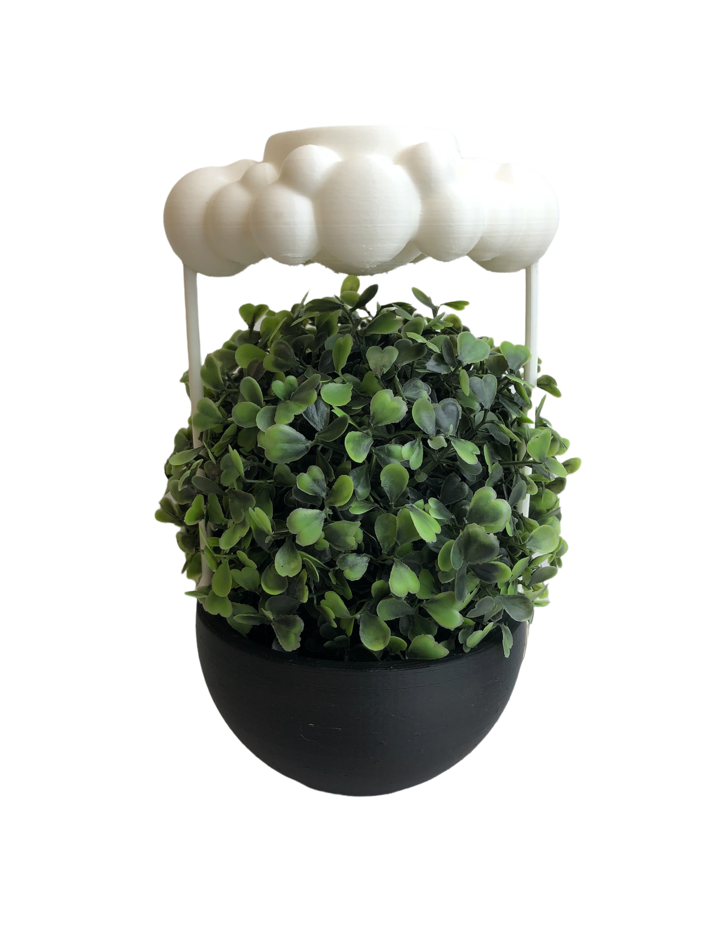 3D printed cloud planter