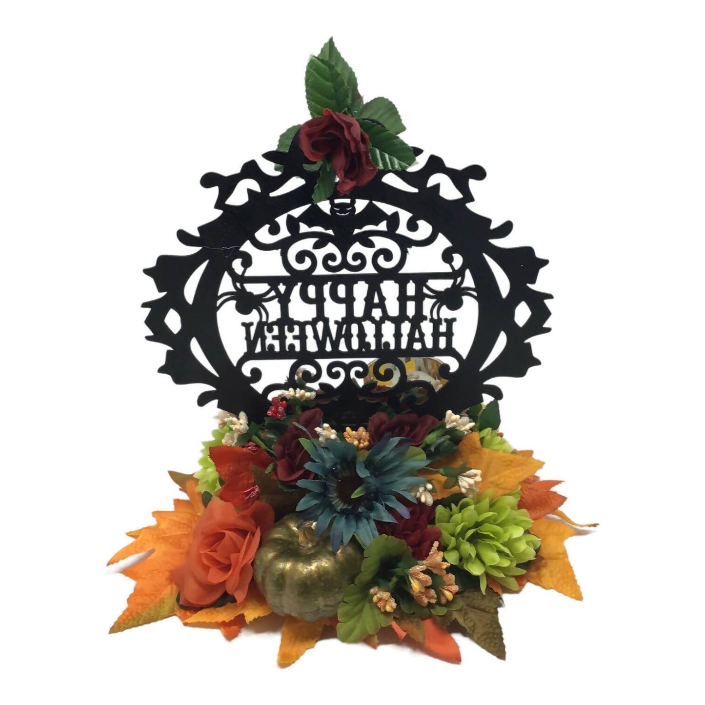 Happy Halloween Fall Candle