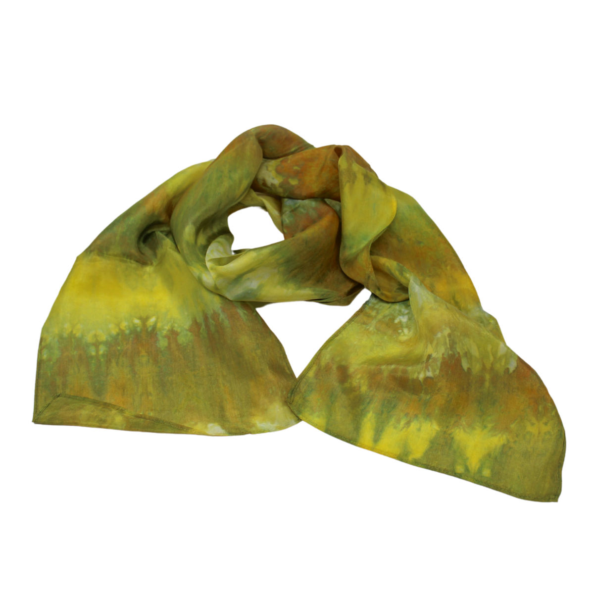 Snow Dyed Silk Scarves