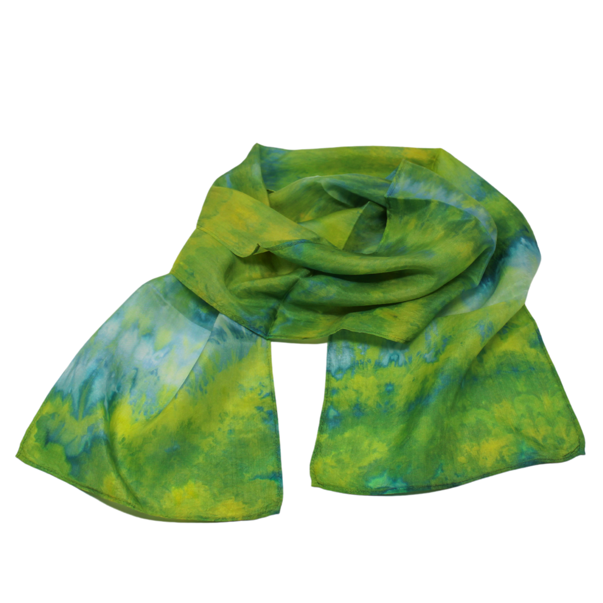 Snow Dyed Silk Scarves