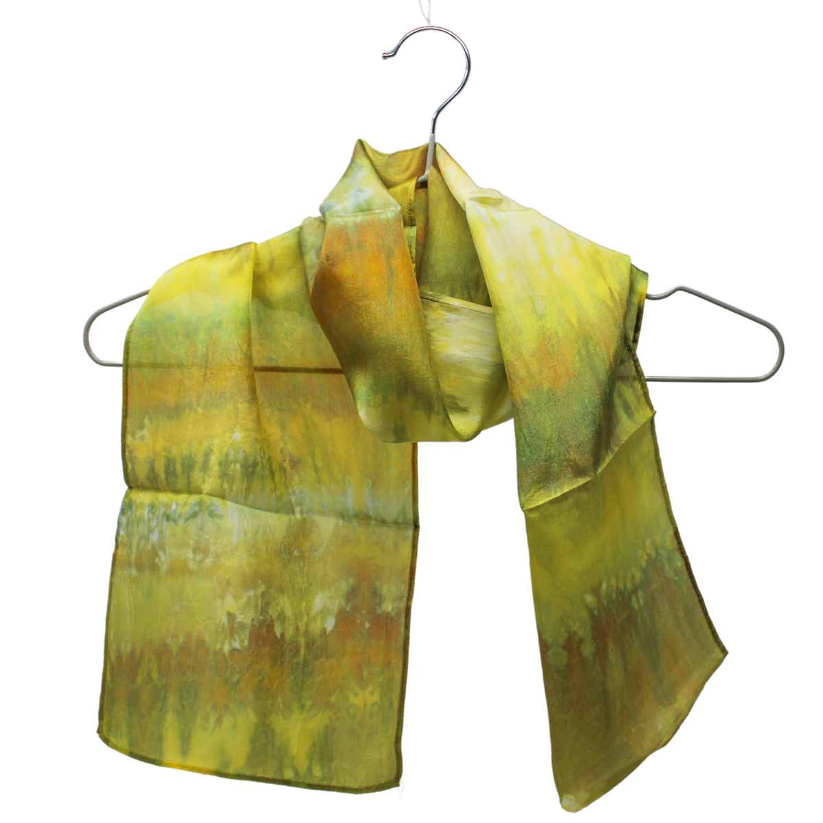 Snow Dyed Silk Scarves