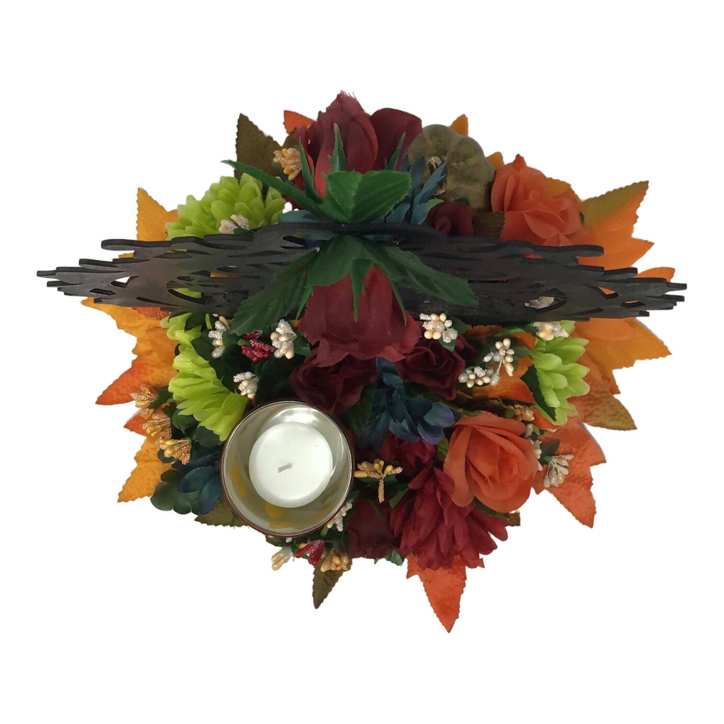 Happy Halloween Fall Candle