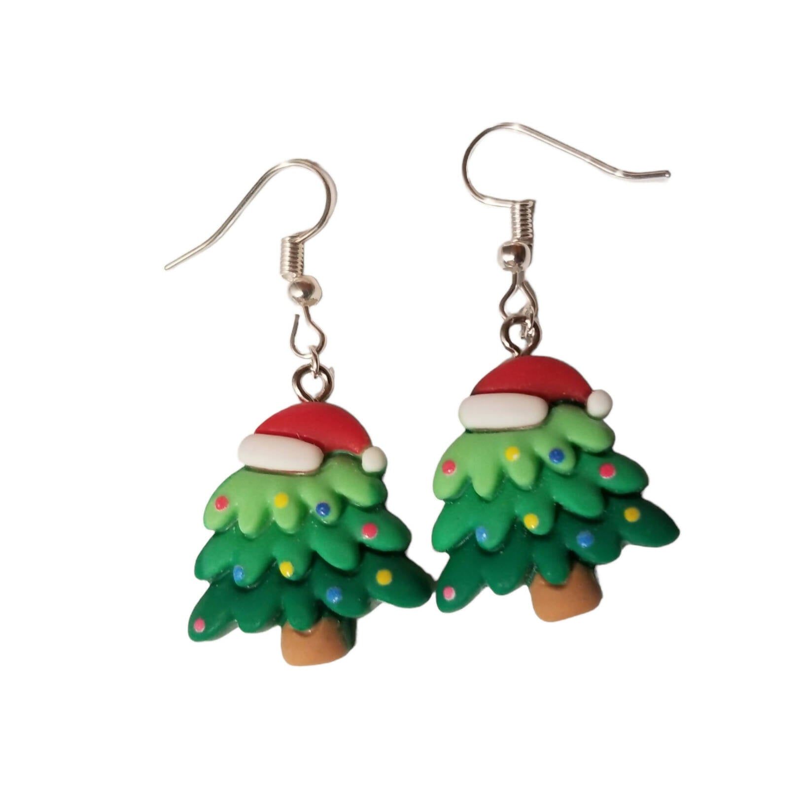 Cartoon Christmas earrings