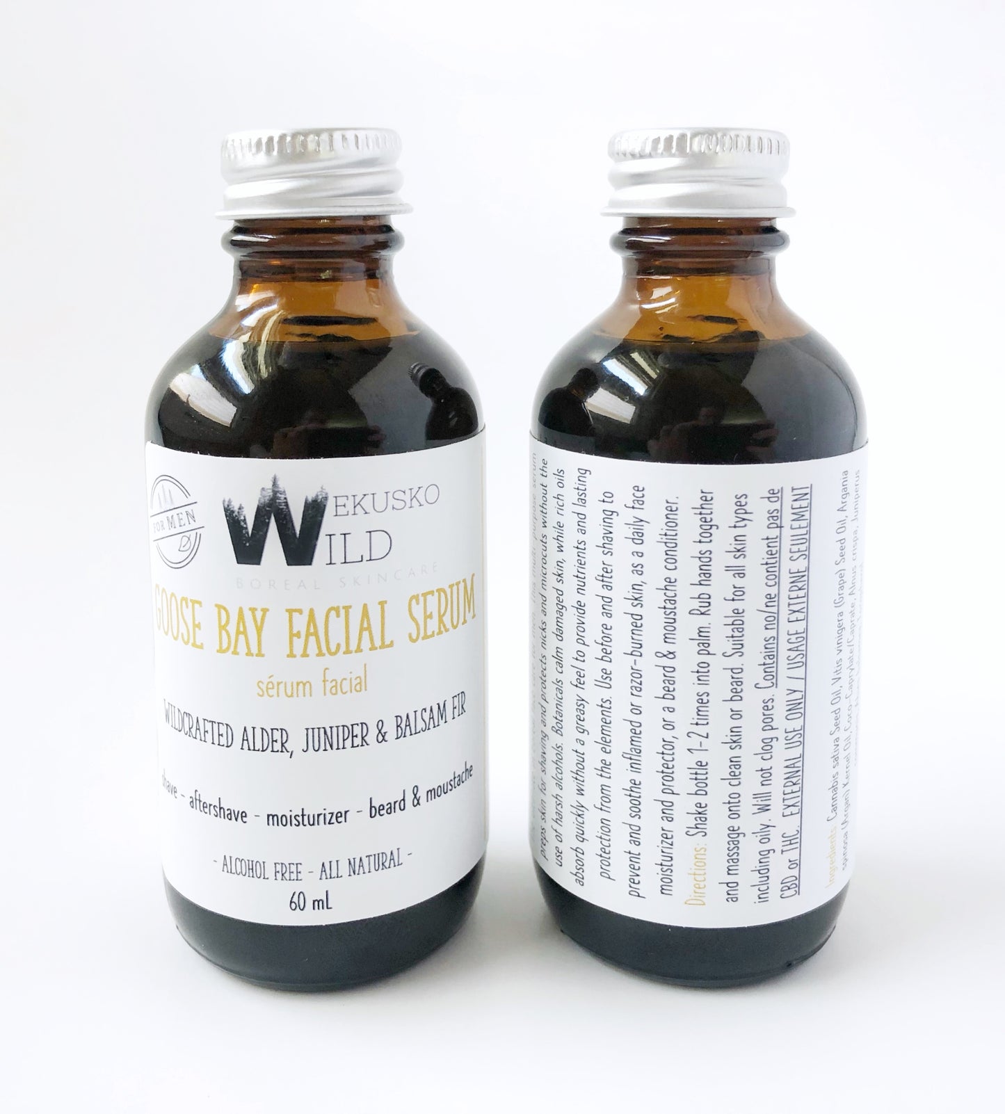 Goose Bay grooming oil - WEKUSKO WILD boreal skincare