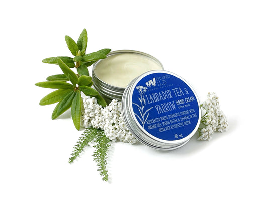 hand cream-yarrow-labrador tea-natural-organic-wekusko-wild-manitoba2