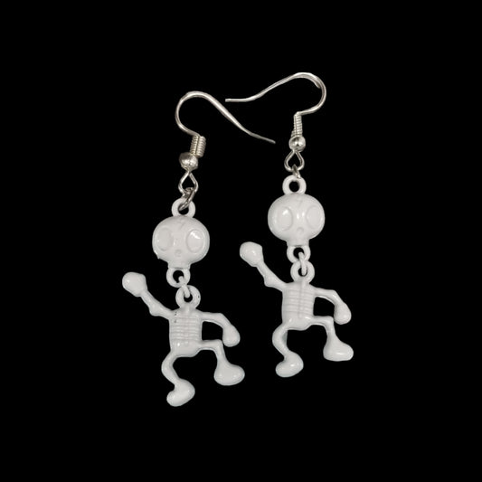 Skeleton earrings