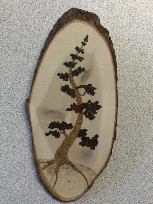 Log Pine Tree