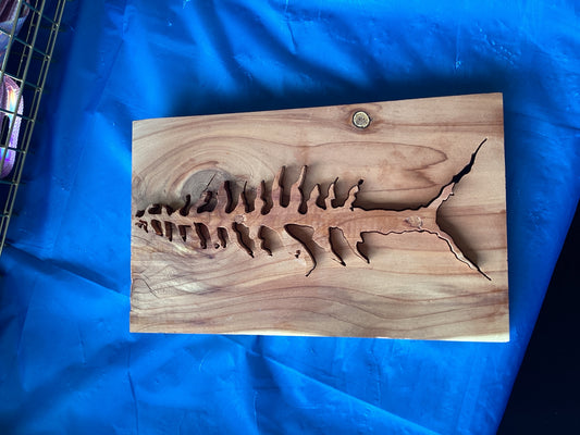 Raised wooden tree