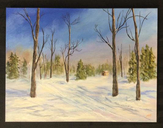 “Winter Retreat” by Suzanne May