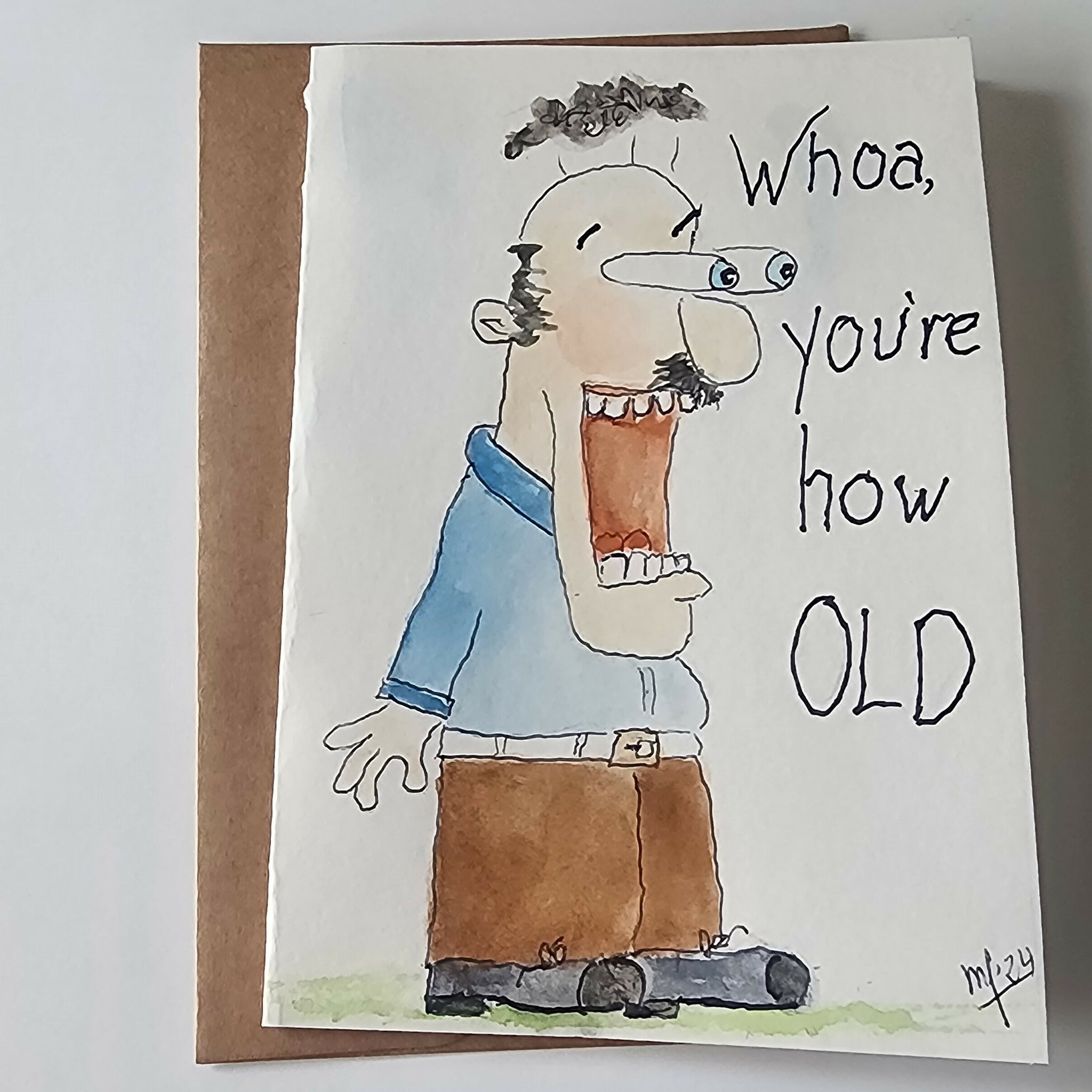 Water Colour Birthday Cards