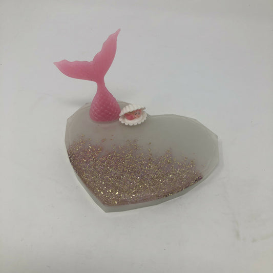 Mermaid Tail Resin Ring Dish