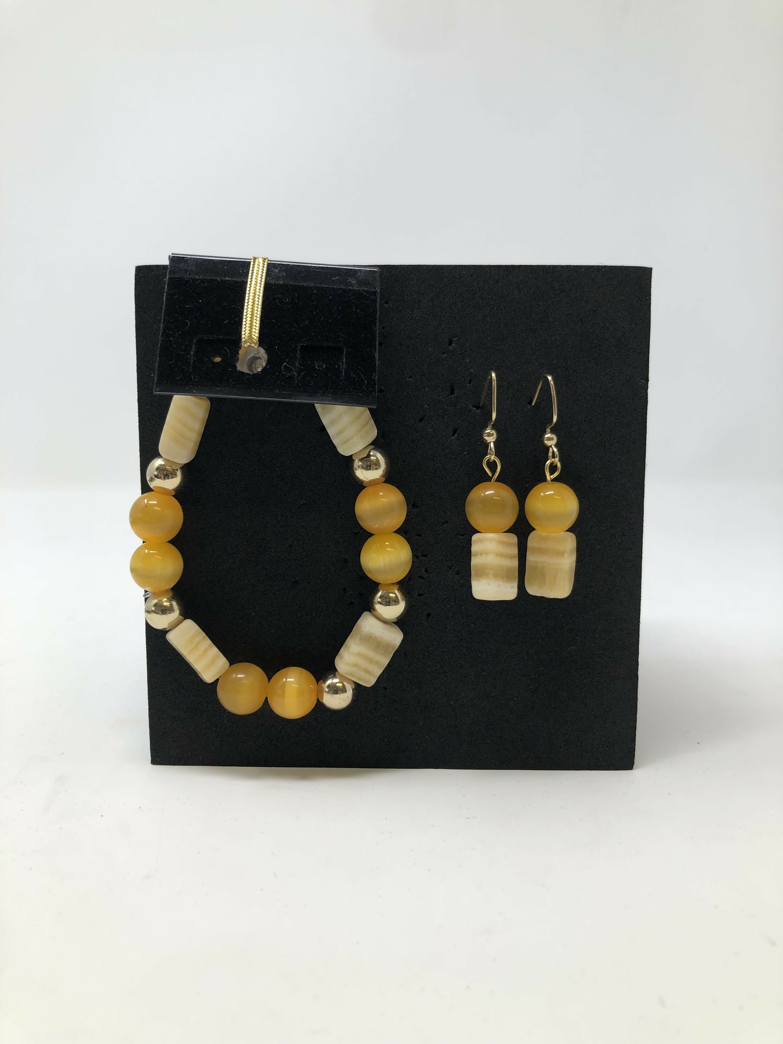 Bracelet and Earing Set.