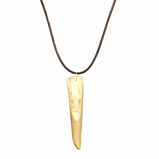 Deer Antler Tip Necklace