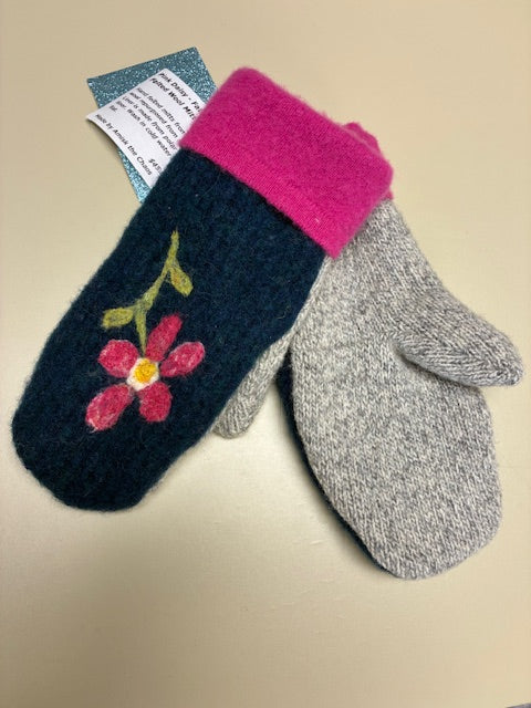 Felted Wool Mitts