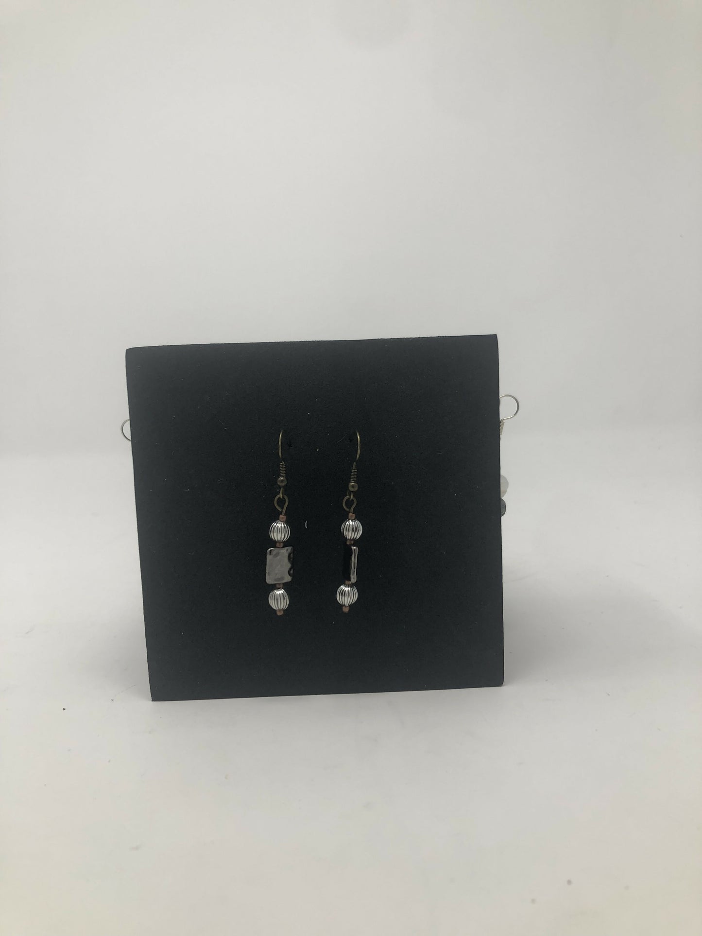 Rectangular Metal Earrings