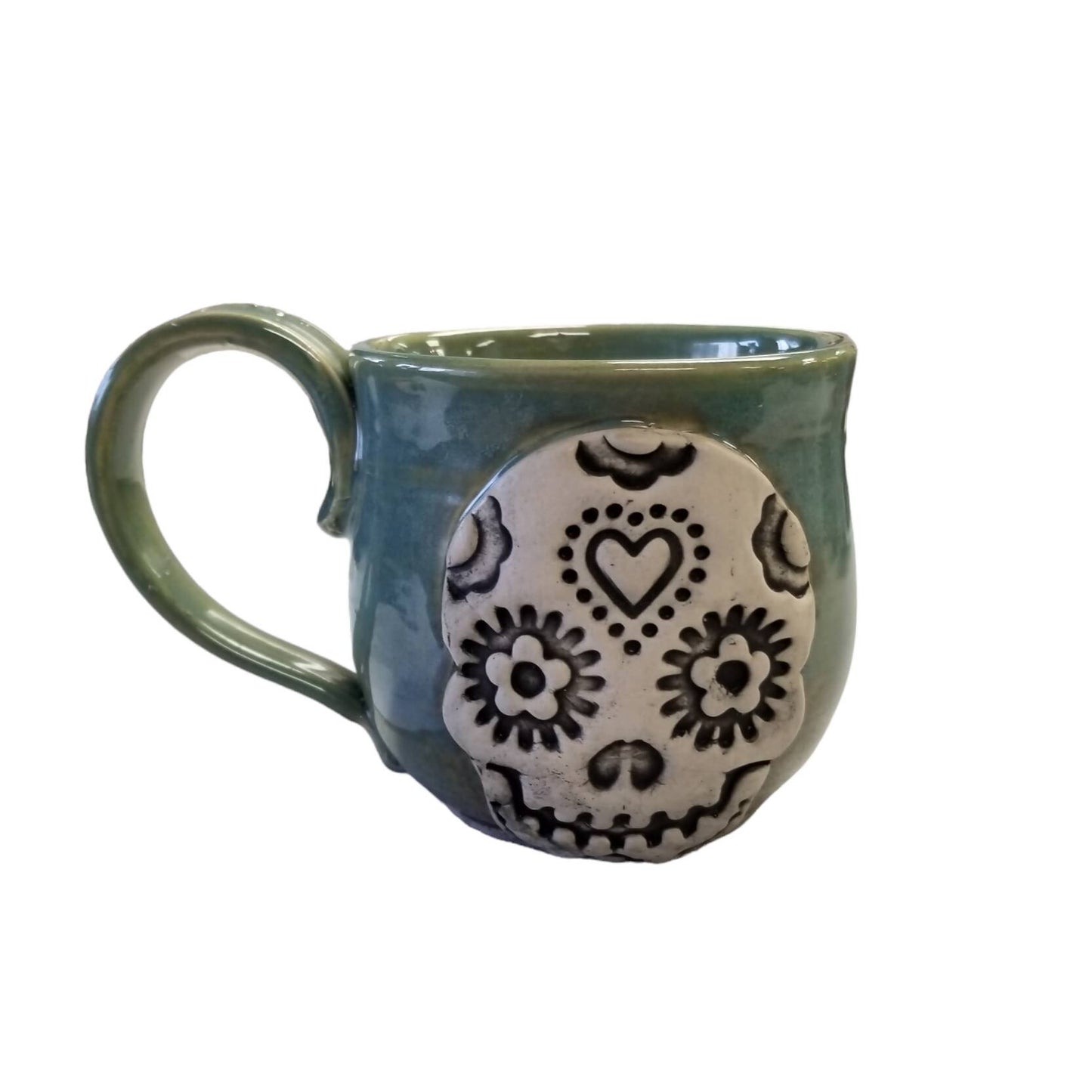 Sugar skull mug