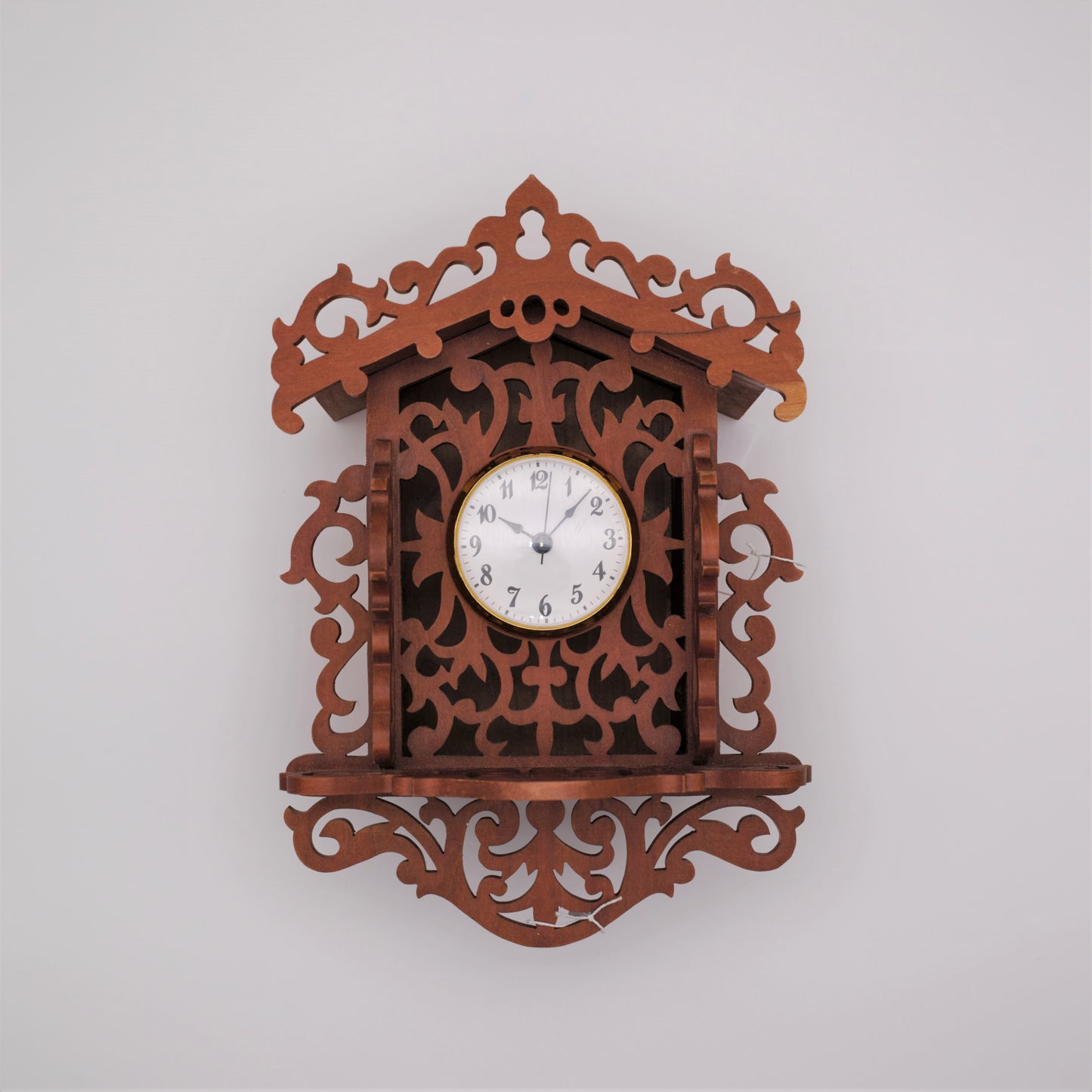 Fretwork Clock (Cherry)