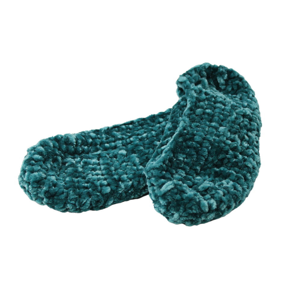 Teal Feet warmers