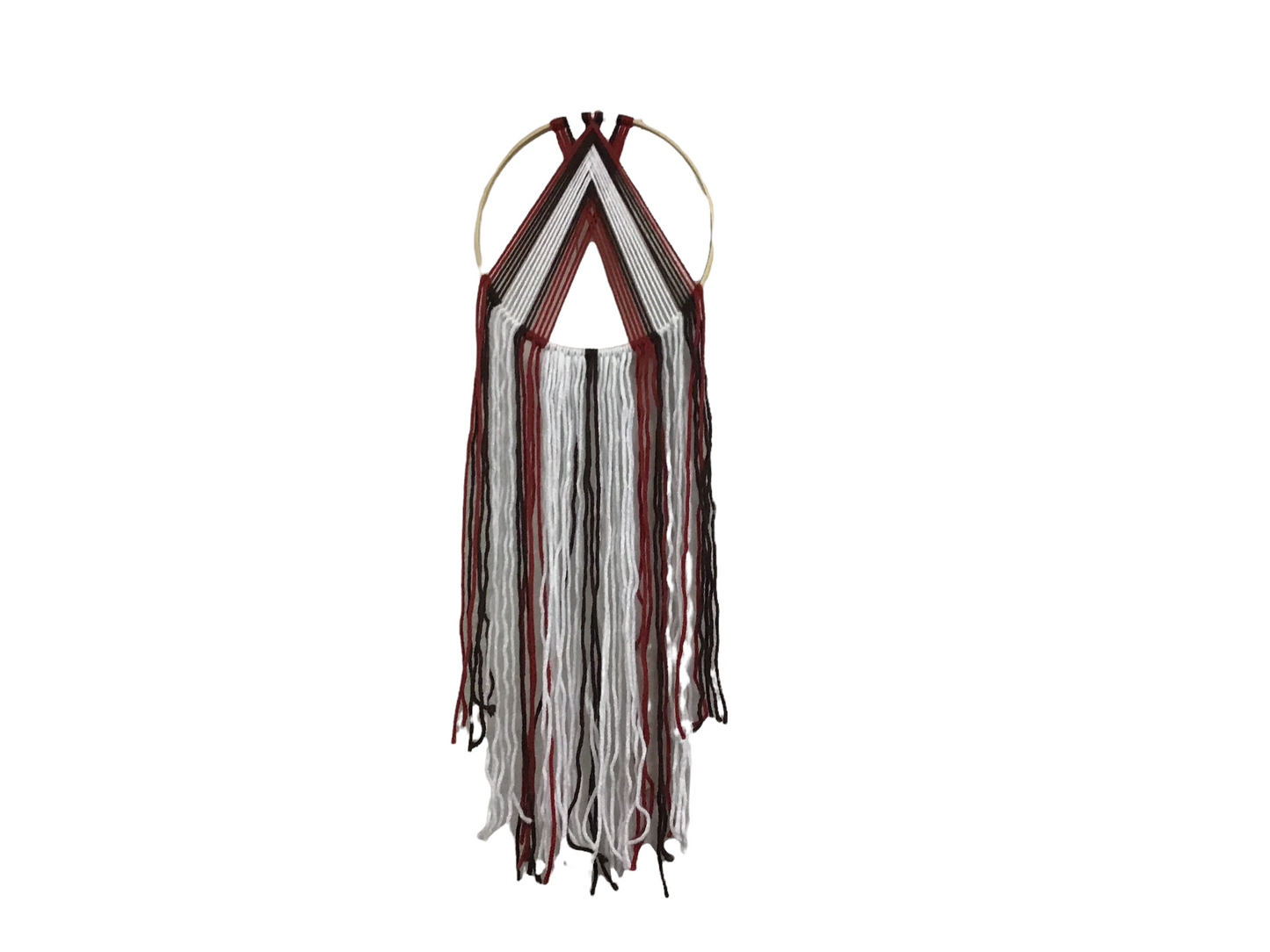 Cross string wall hanging