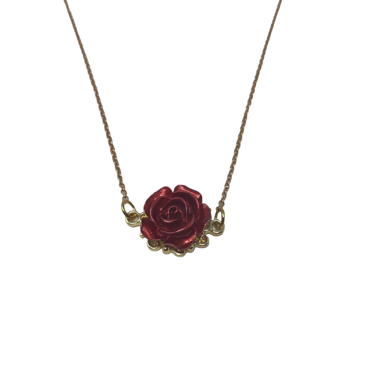 Rose Petal Necklace