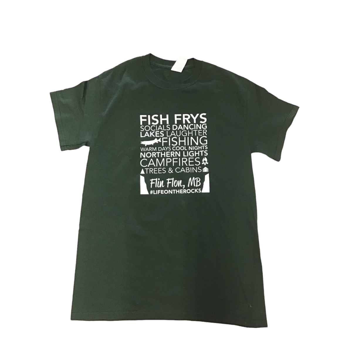 Flin Flon Word art T-shirt