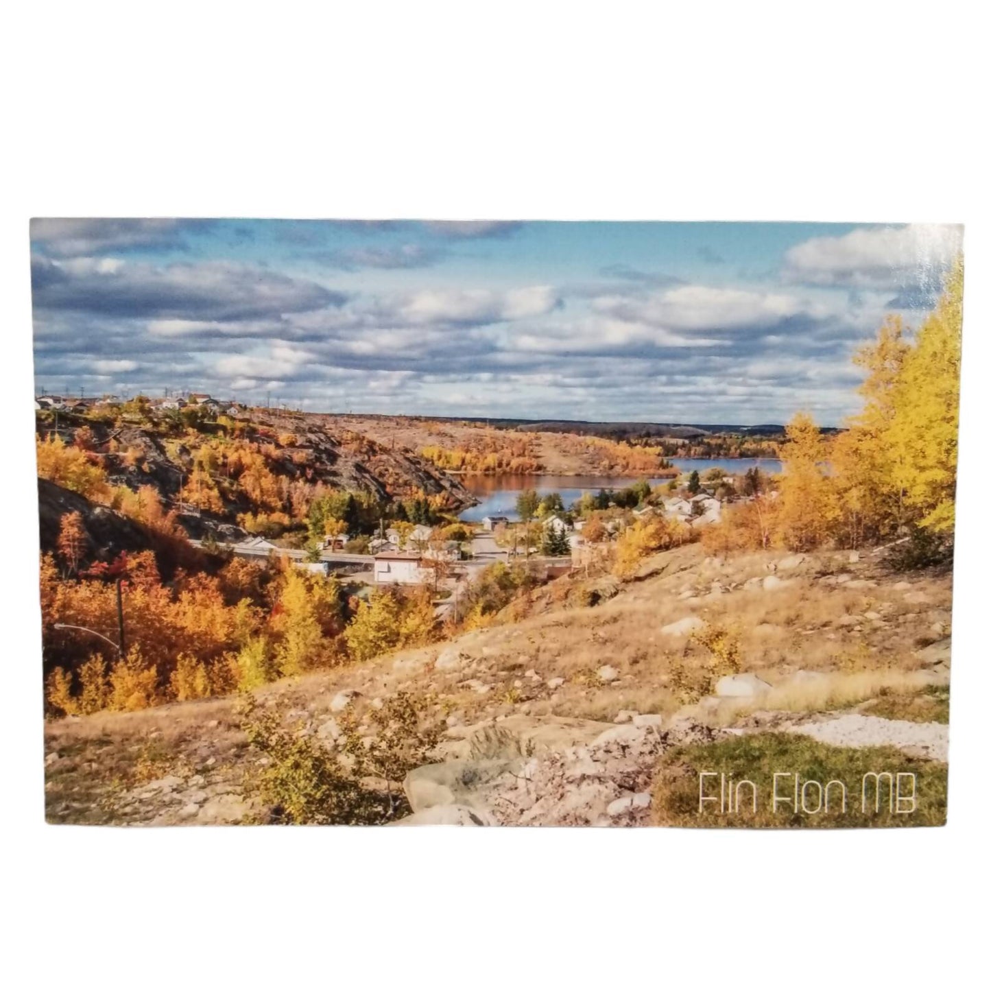 Fall In Flin Flon, Mb Postcard