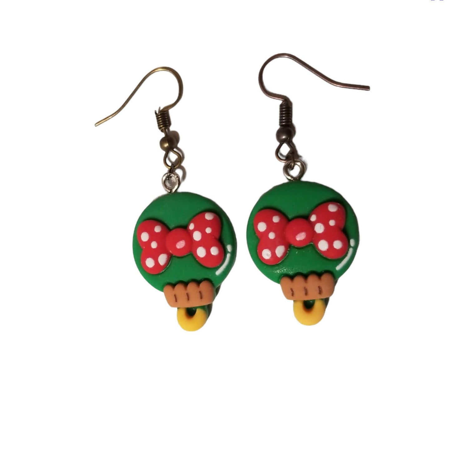 Cartoon Christmas earrings