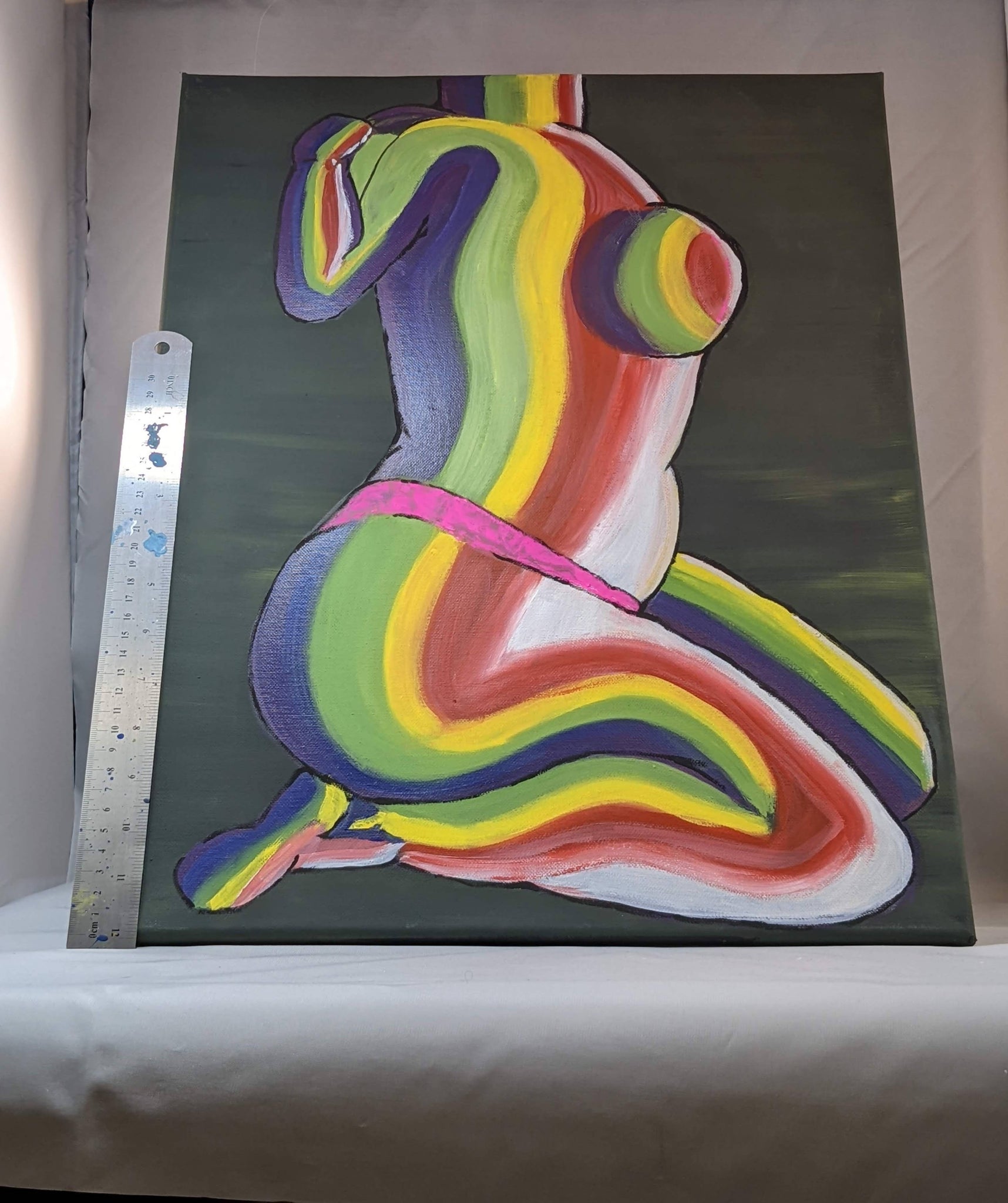 Pride, 20" x 16" , stretched canvas