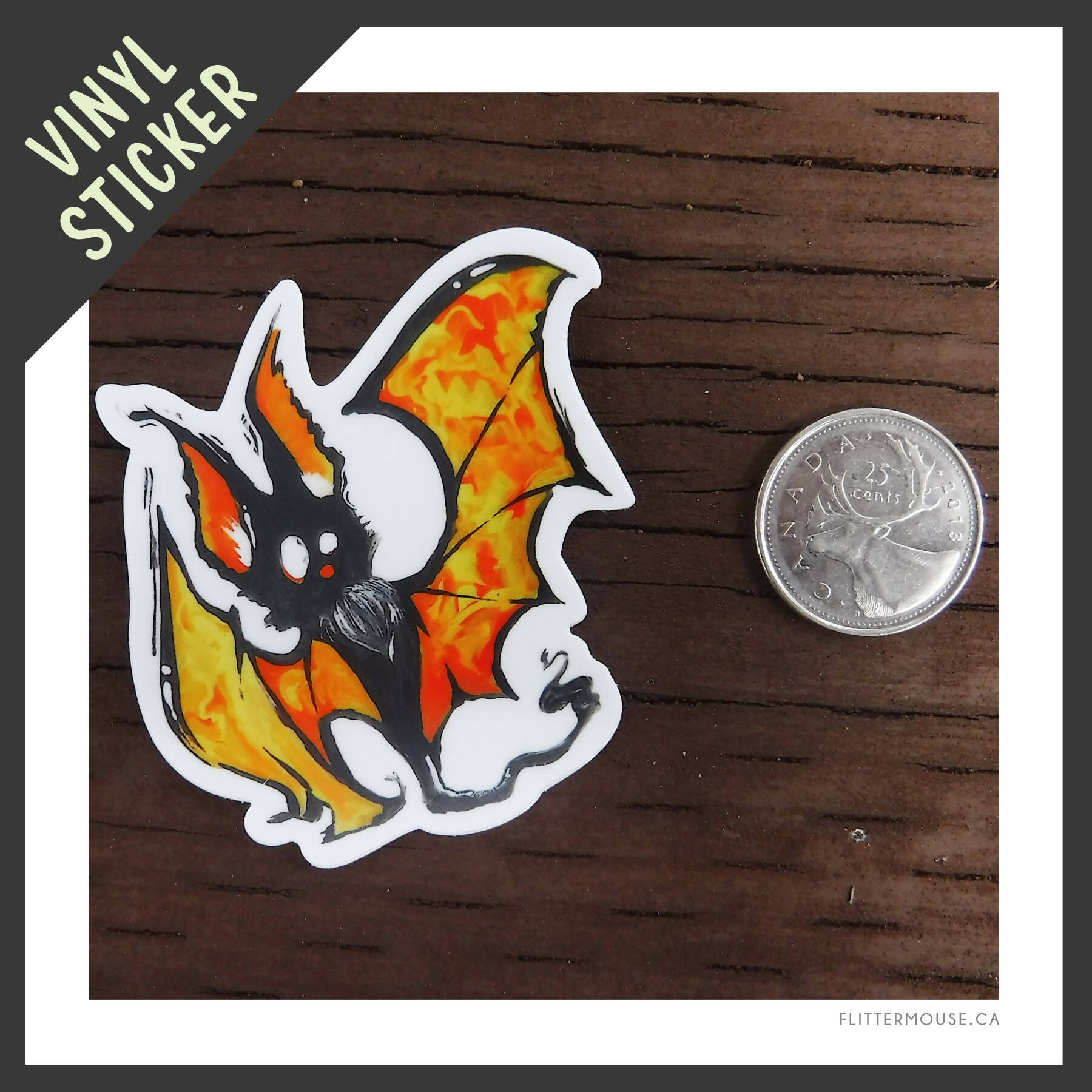 Inkwing "Batty" Sticker Set