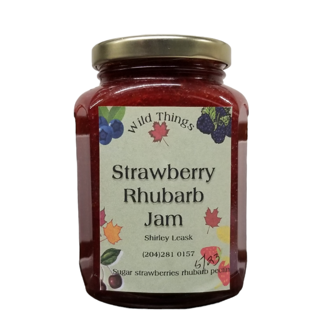 Large Rhubarb Mixed Jams