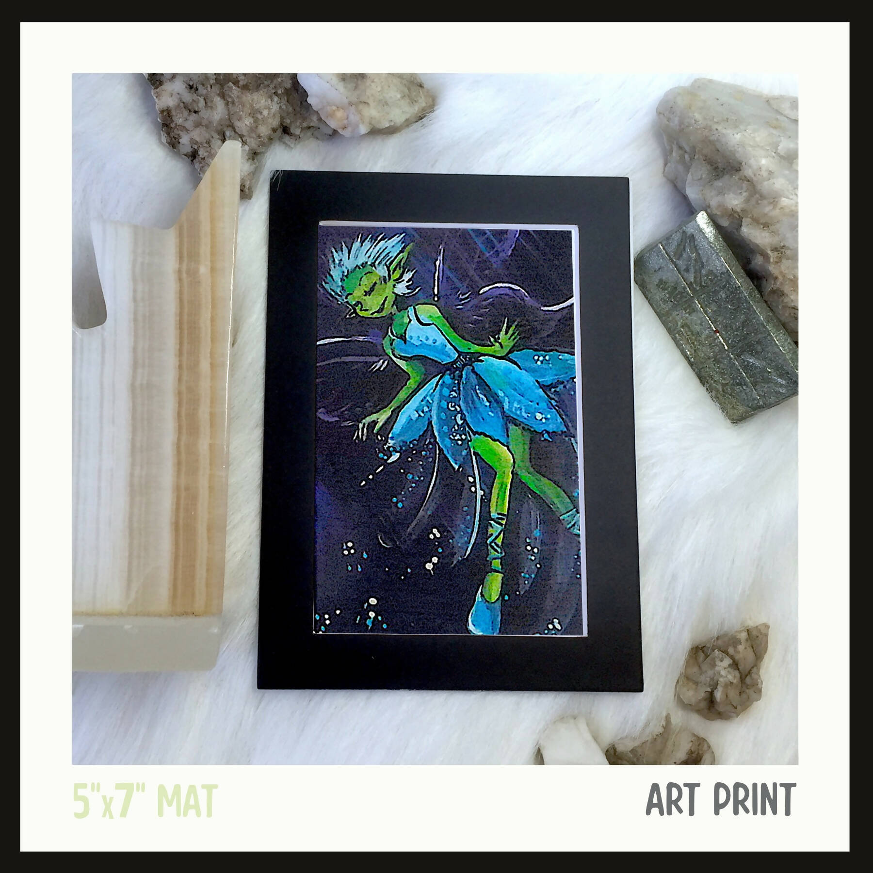 5"x7" Faery Print - Winter Collection
