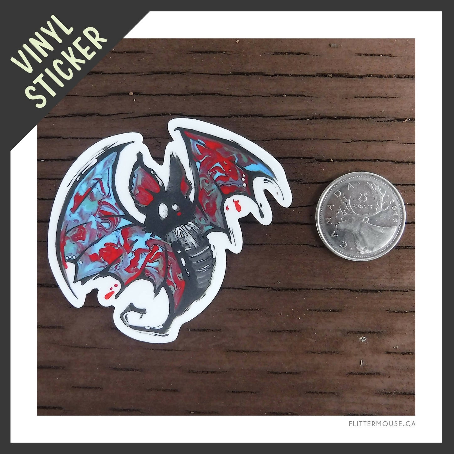 Inkwing "Batty" Sticker Set