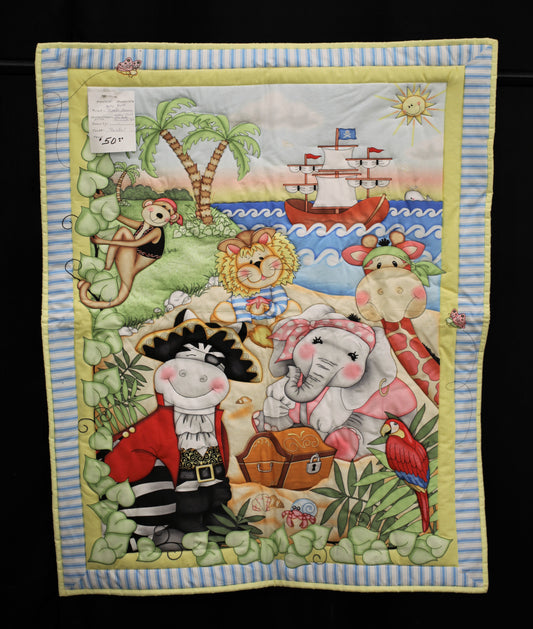 Baby Pirate Scene Quilt