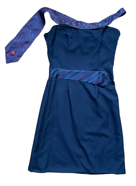 Navy Dress - Designer