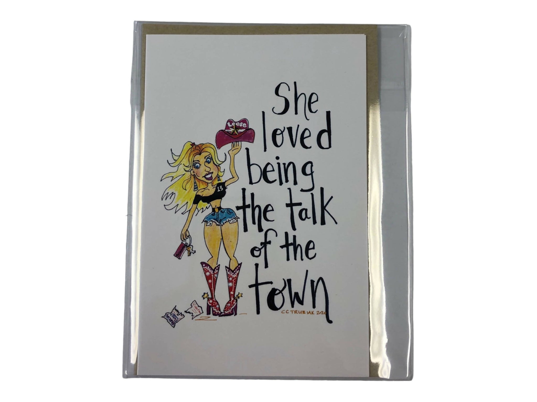 She Loved Being Small Card